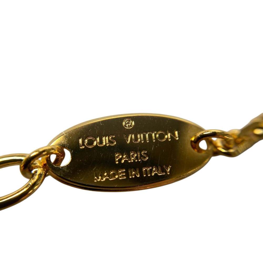 LOUIS VUITTON Gold Charm Bracelet - Picture 14 of 16